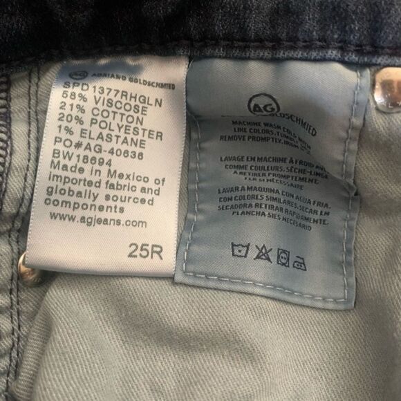 AG Adriano Goldschmied The Stevie Slim Ankle Jeans - Picture 9 of 9